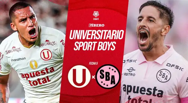 Universitario vs Sport Boys por Liga 1 Perú 2025: resumen del partido