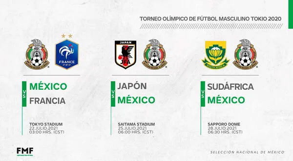 México vs. Francia EN VIVO: minuto a minuto por JJOO Tokio 2020