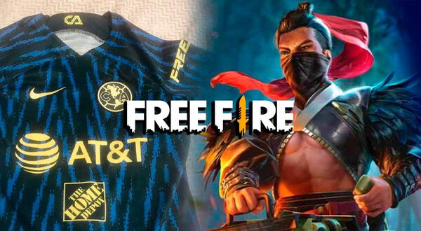 Es oficial! Free Fire es patrocinador del Club América, equipo