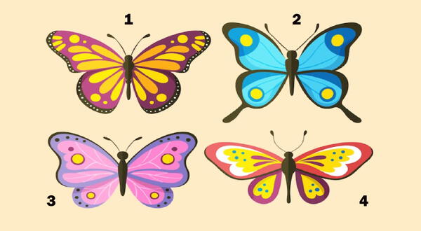 Choose a butterfly from the mental quiz and find out which behaviors you need to improve