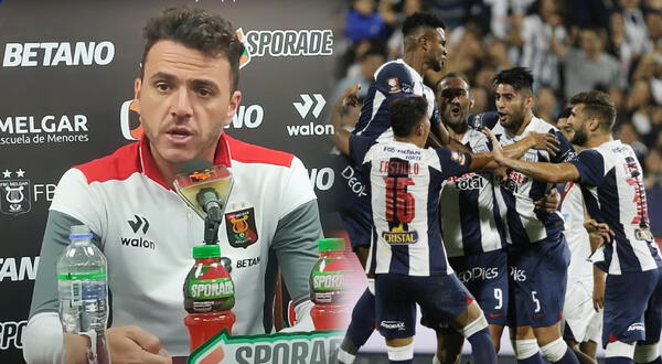 Mariano Soso and his strong statements about Alianza’s leadership in the beginning