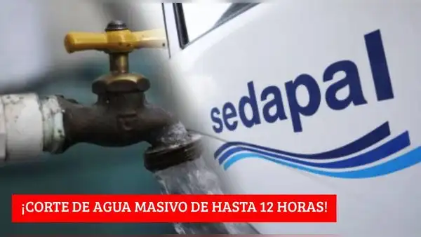 Sedapal confirma CORTE DE AGUA de hasta 12 horas para este 30 de octubre: revisa los distritos y zonas afectadas
