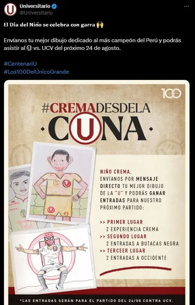 Universitario Día del Niño