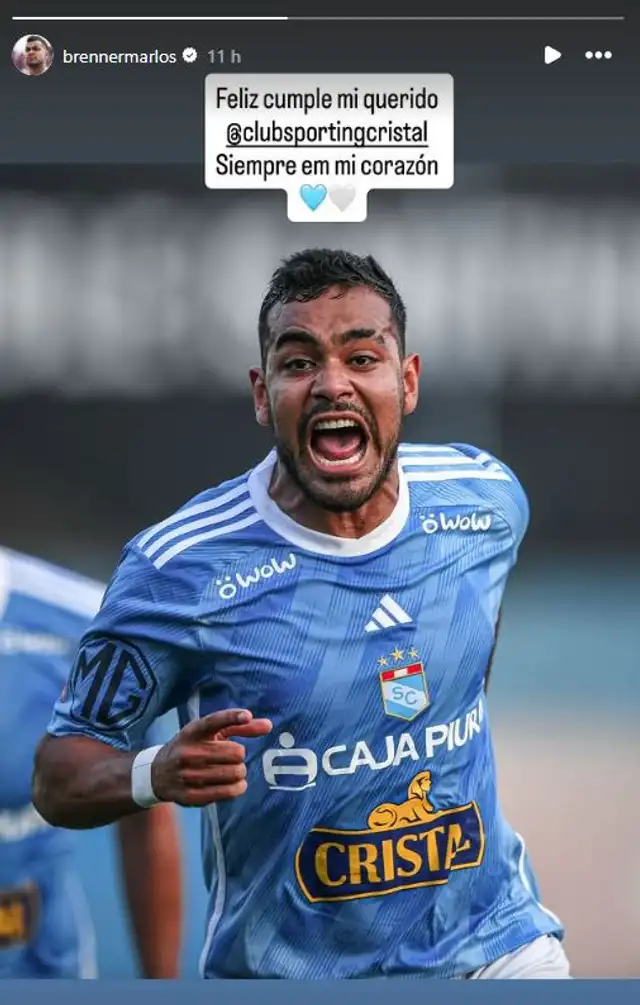 Brenner Marlos, Sporting Cristal Brenner Marlos, Sporting Cristal