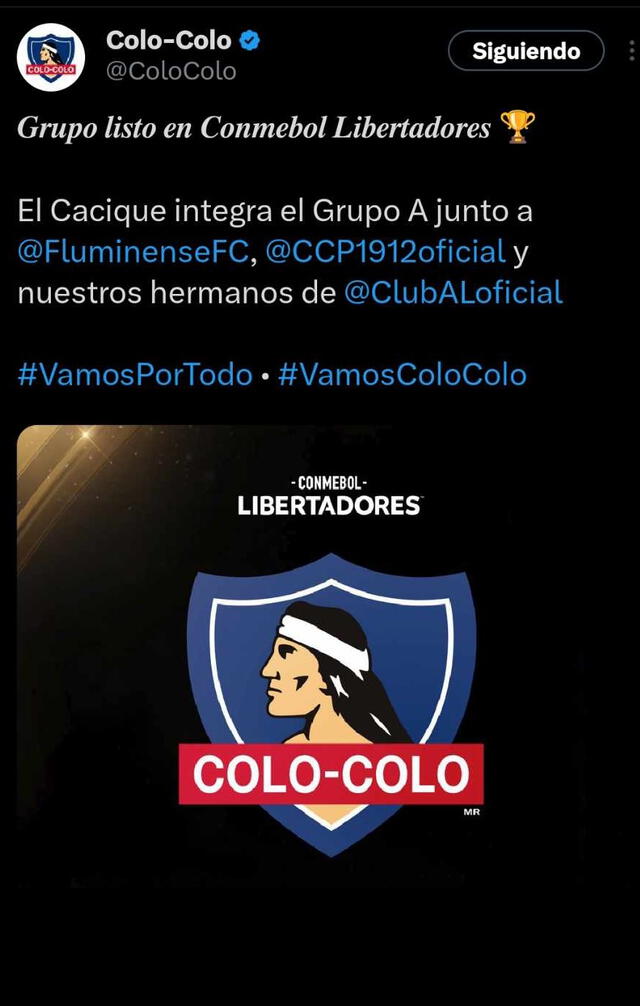 Alianza Lima Colo Colo Copa Libertadores 2024