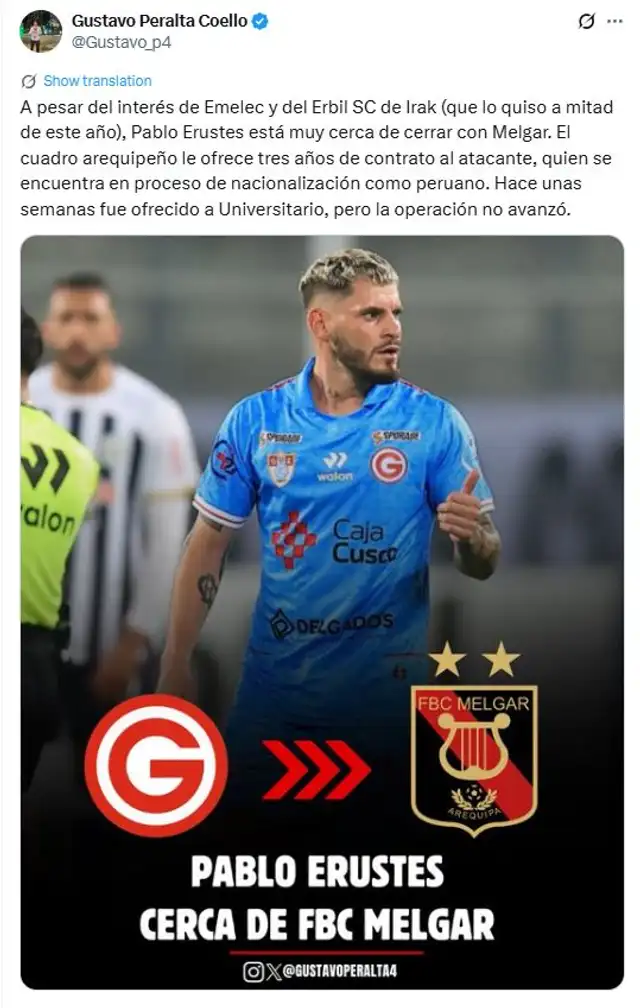 pablo erustes universitario