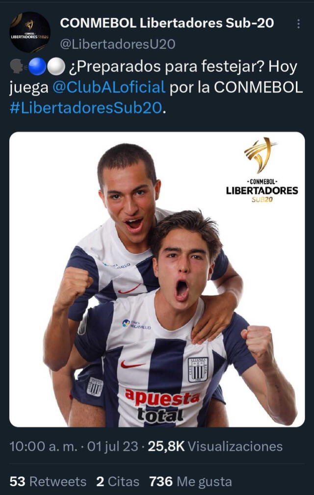 Alianza Lima, Copa Libertadores Sub 20