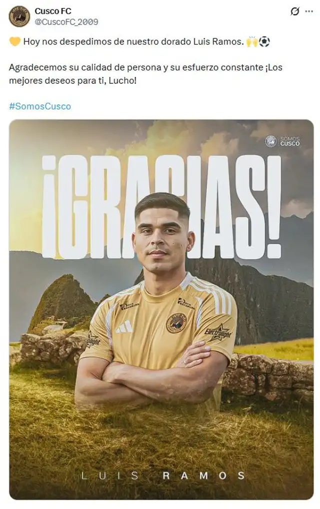 Luis Ramos, Cusco FC Luis Ramos, Cusco FC