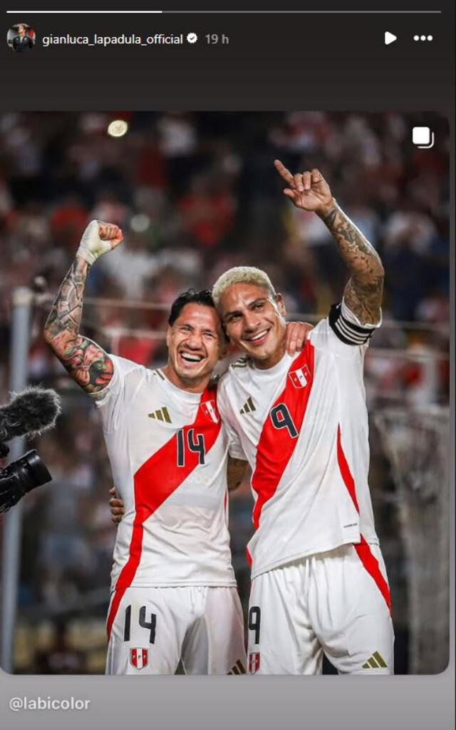 Selección peruana, Gianluca Lapadula Selección peruana, Gianluca Lapadula
