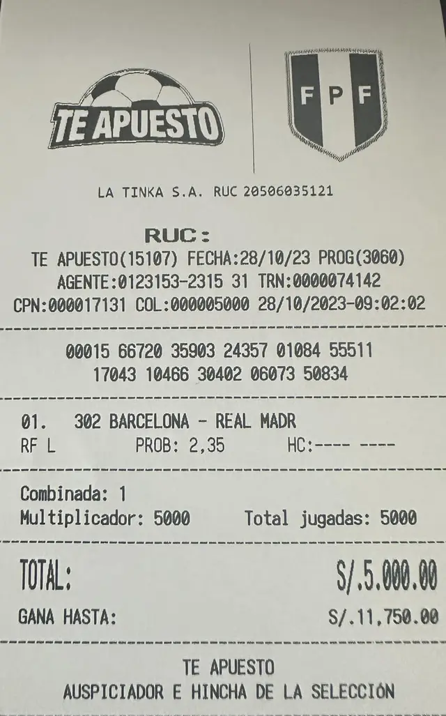 apuestas