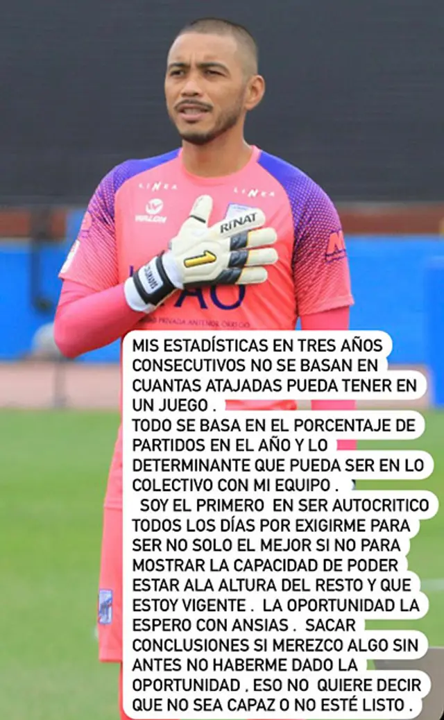 Mensaje de Manuel Heredia en redes sociales. Foto: Twitter Manuel Heredia.   