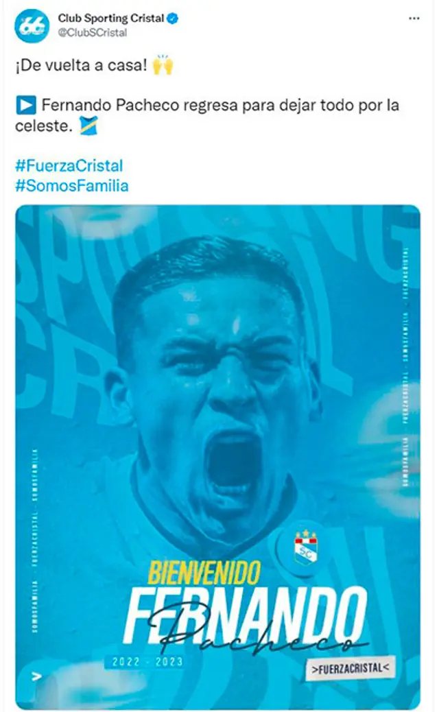 Fernando Pacheco Sporting Cristal