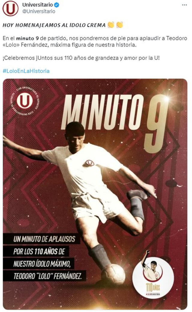Lolo Fernández, Universitario de Deportes