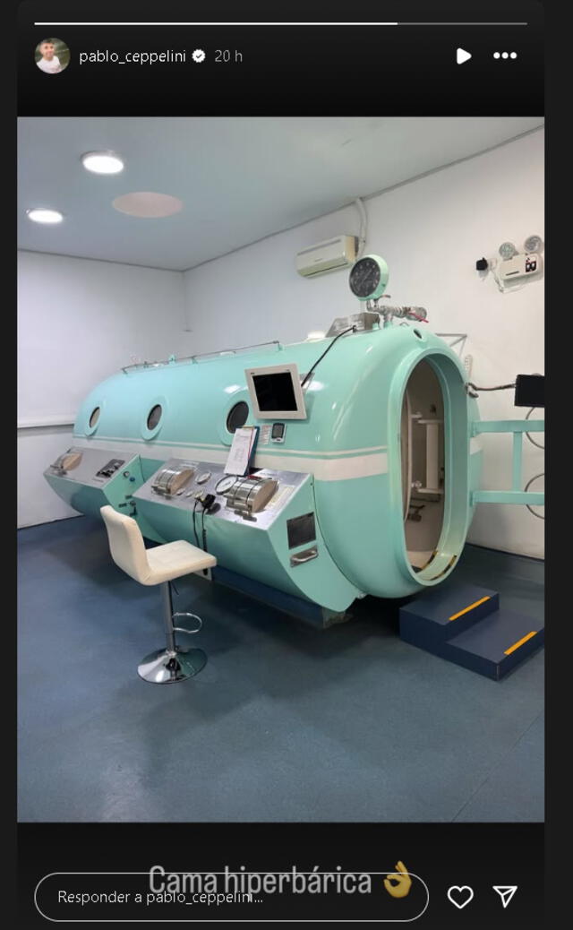 La imagen que compartió Pablo Ceppelini en Instagram   