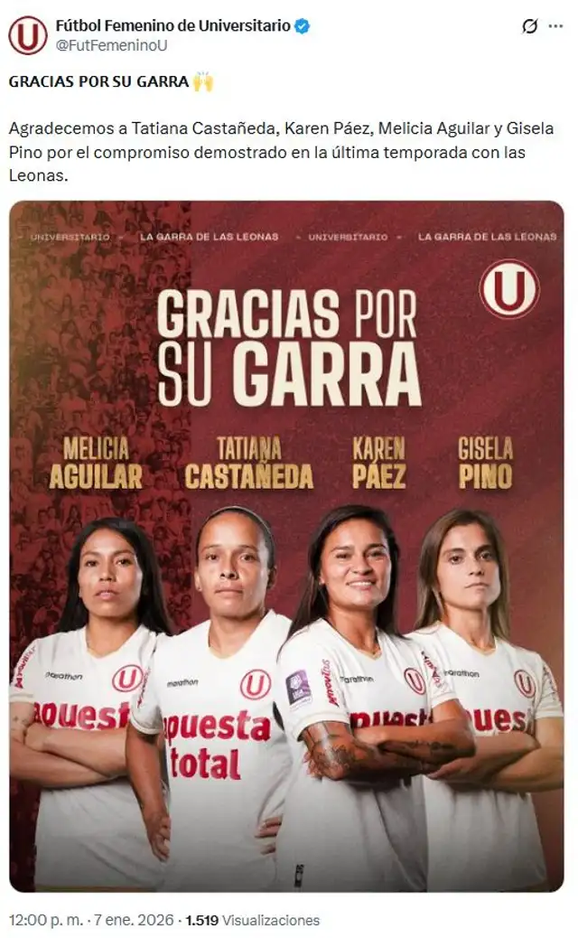 Universitario Femenino