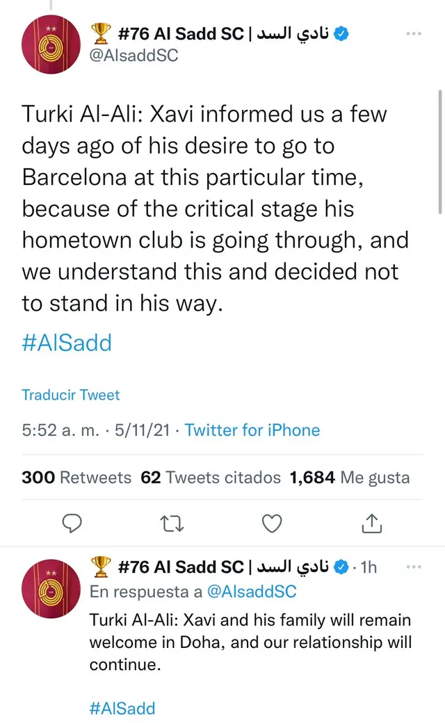 Comunicado de Al-Sadd