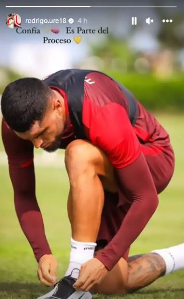 Rodrigo Ureña mandó potente mensaje por sus redes sociales.