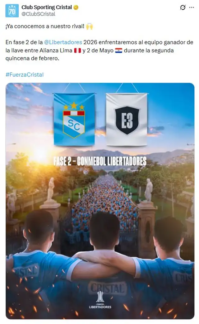 Sporting Cristal Copa Libertadores Sporting Cristal Copa Libertadores