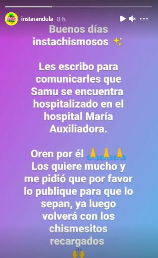 Captura: Instagram. Captura: Instagram.