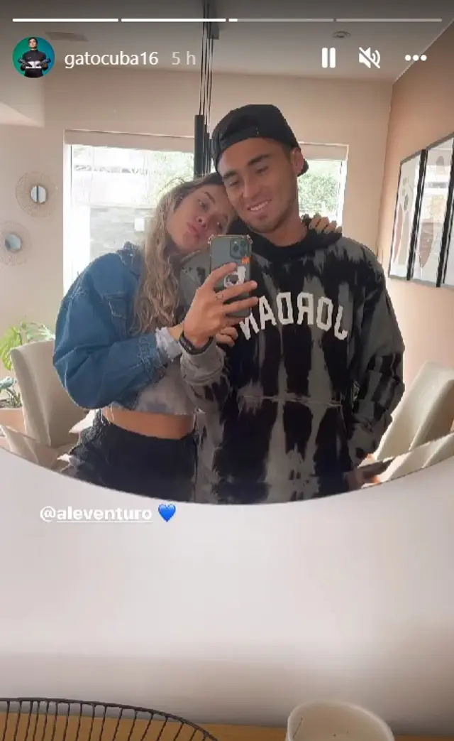 Gato Cuba y Ale Venturo serán padres Gato Cuba y Ale Venturo serán padres