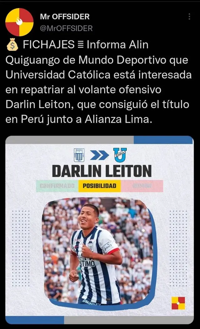 Darlin Leiton Universidad Católica 