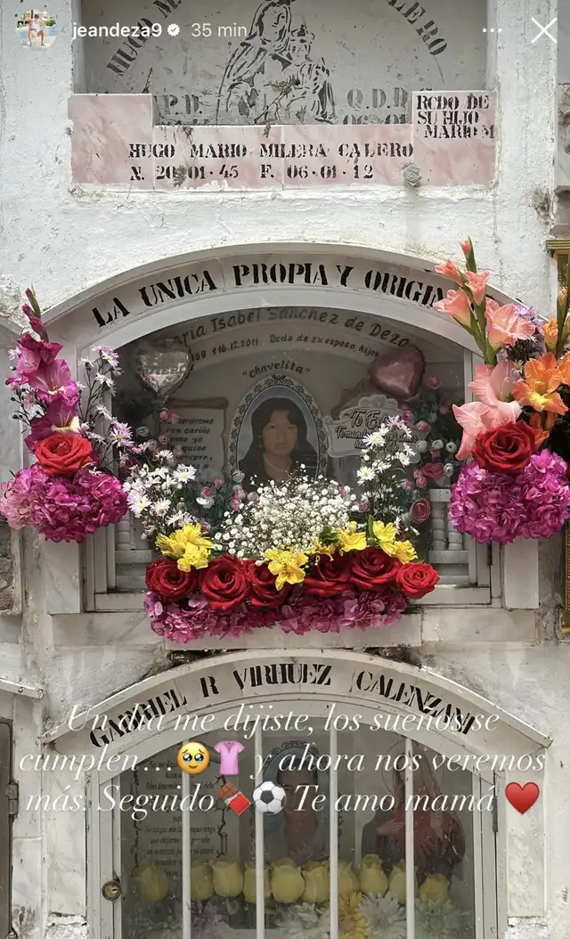 Jean Deza utilizó sus redes sociales para expresar su emoción de fichar por Sport Boys.   