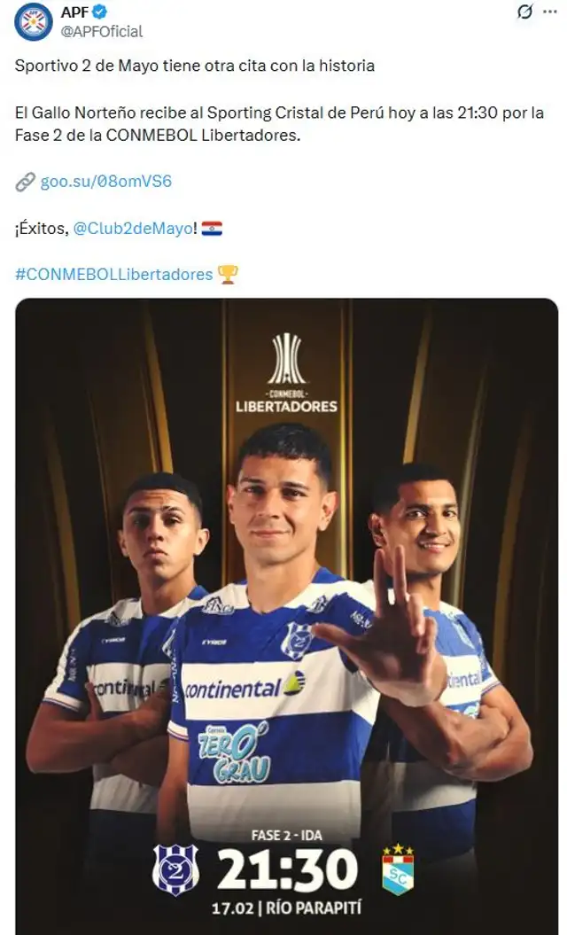 2 de Mayo vs Sporting Cristal