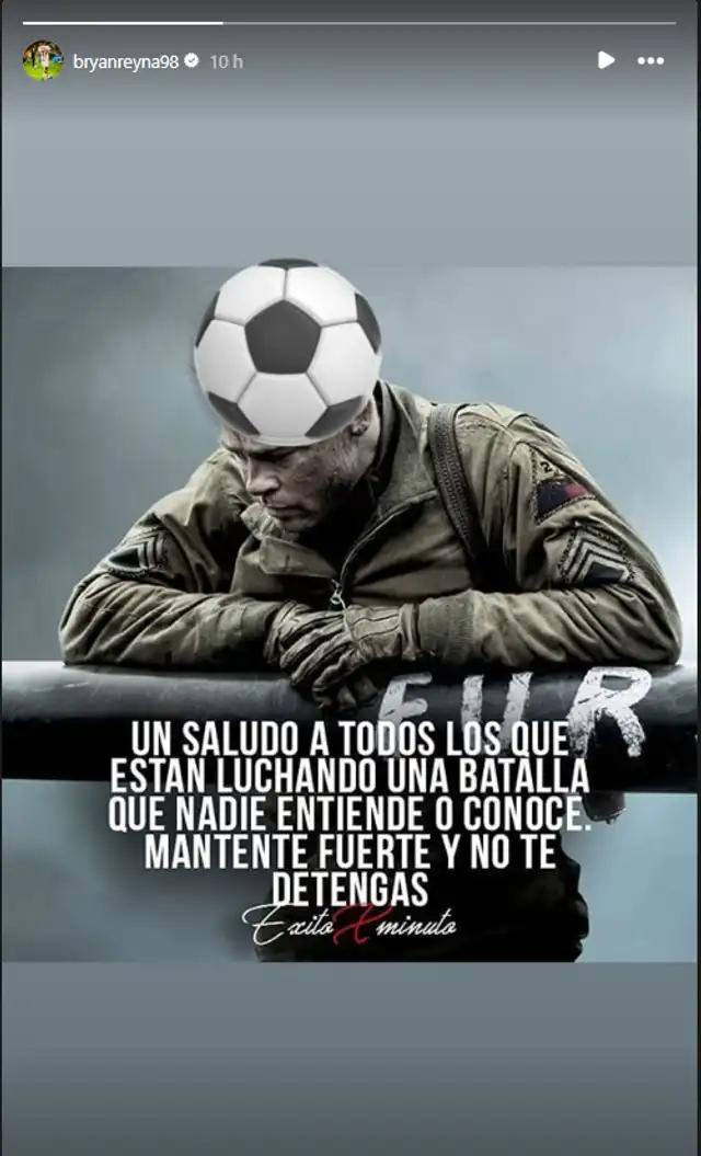 Bryan Reyna dejó dolido mensaje