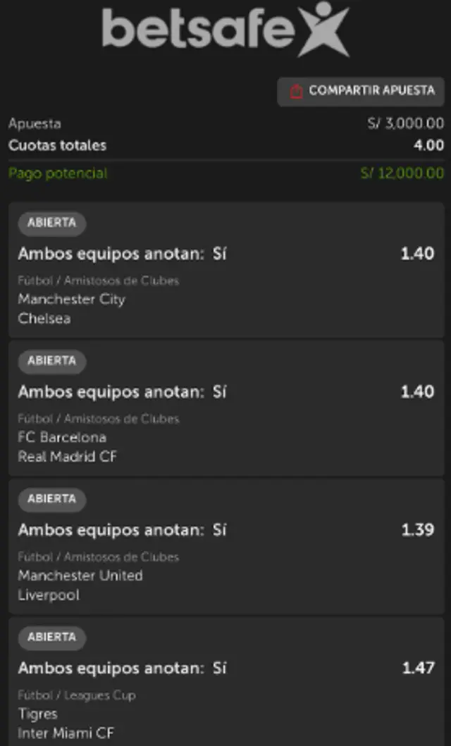 apuesta
