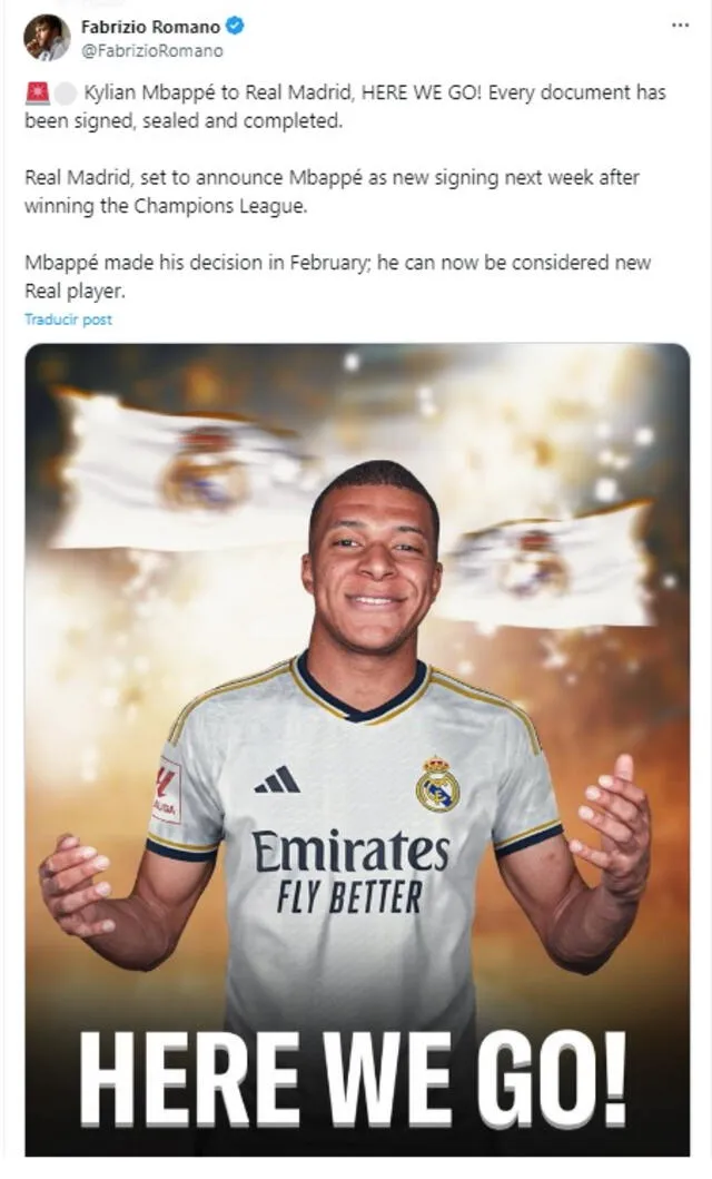 Kylian Mbappé Real Madrid