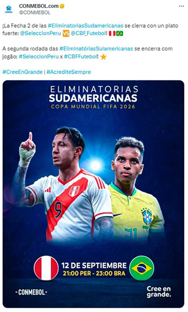Perú vs Brasil Perú vs Brasil