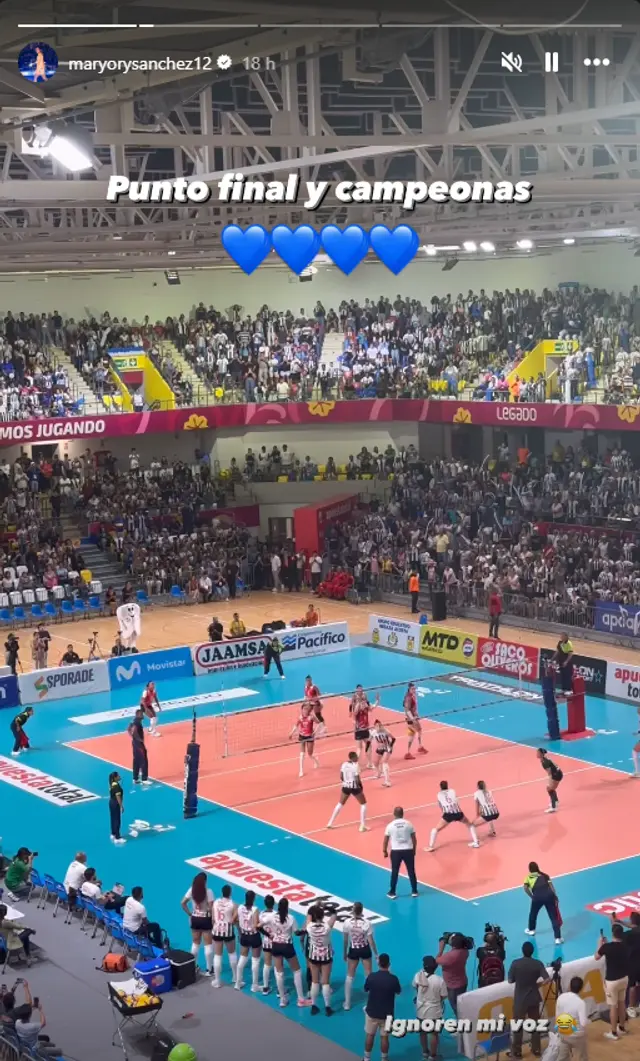 Maryory Sánchez Alianza Lima Voley