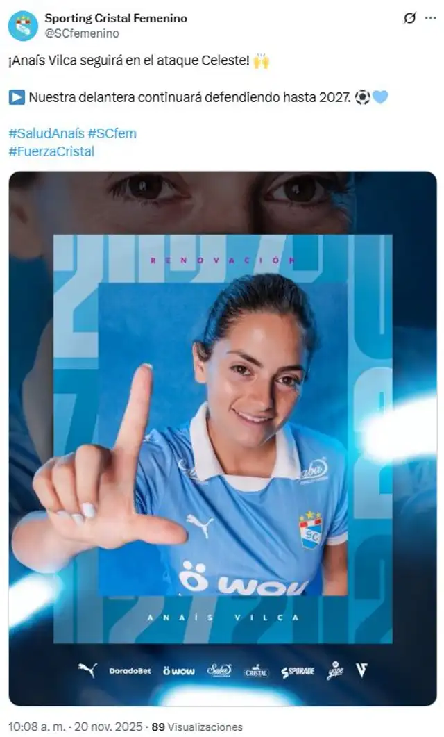 Sporting Cristal Femenino