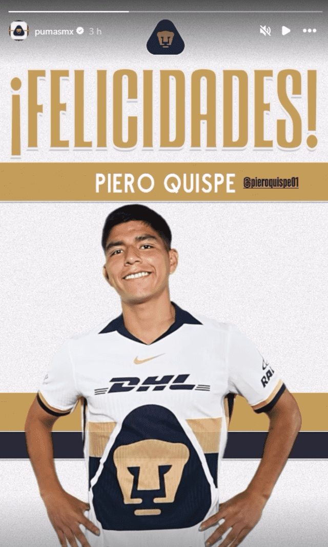 Piero Quispe, Pumas UNAM