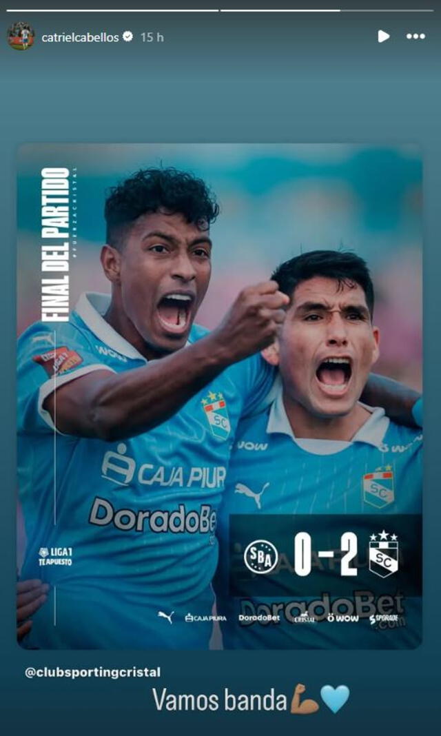 Sporting Cristal, Catriel Cabellos