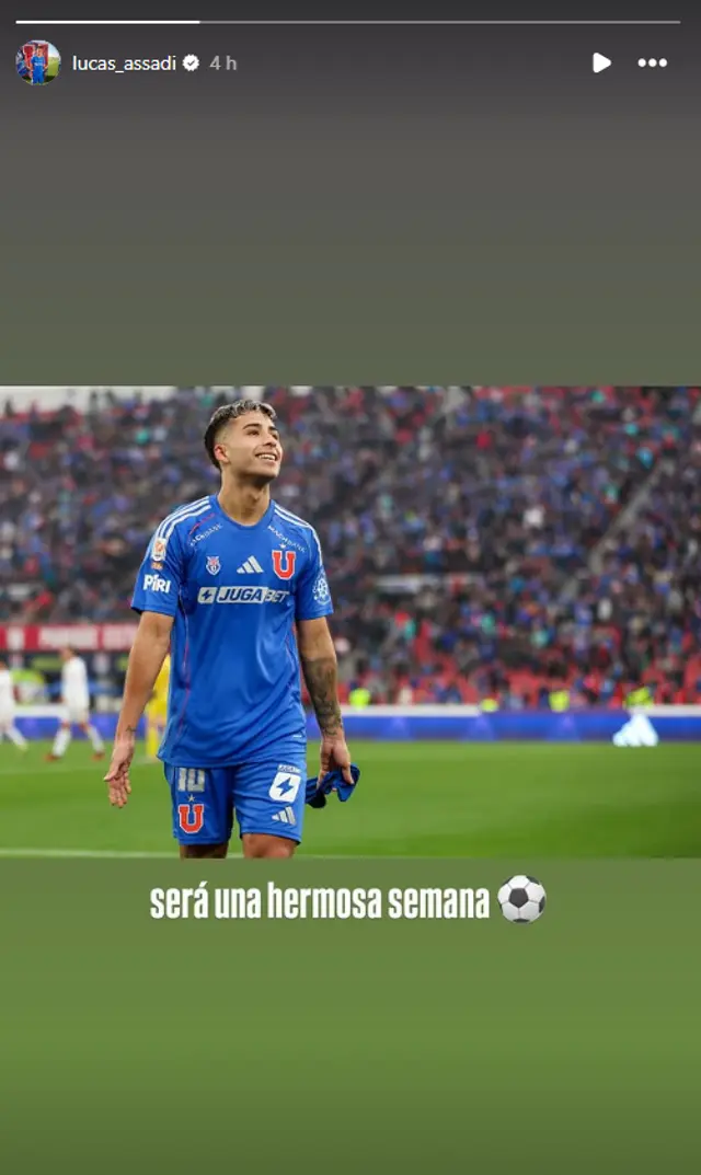 Lucas Assadi, U de Chile