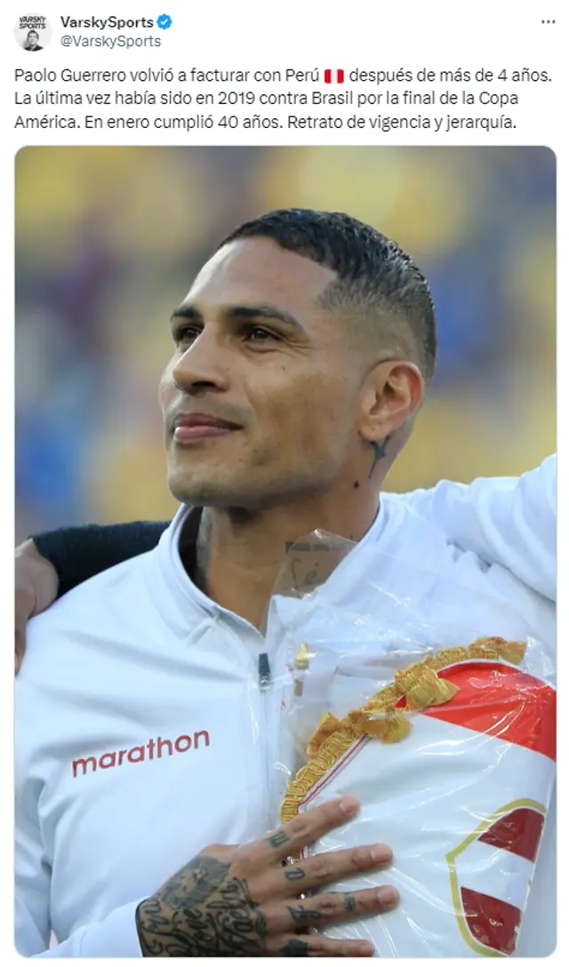 Paolo Guerrero, selección peruana