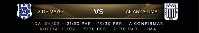 Alianza Lima vs 2 de Mayo Alianza Lima vs 2 de Mayo