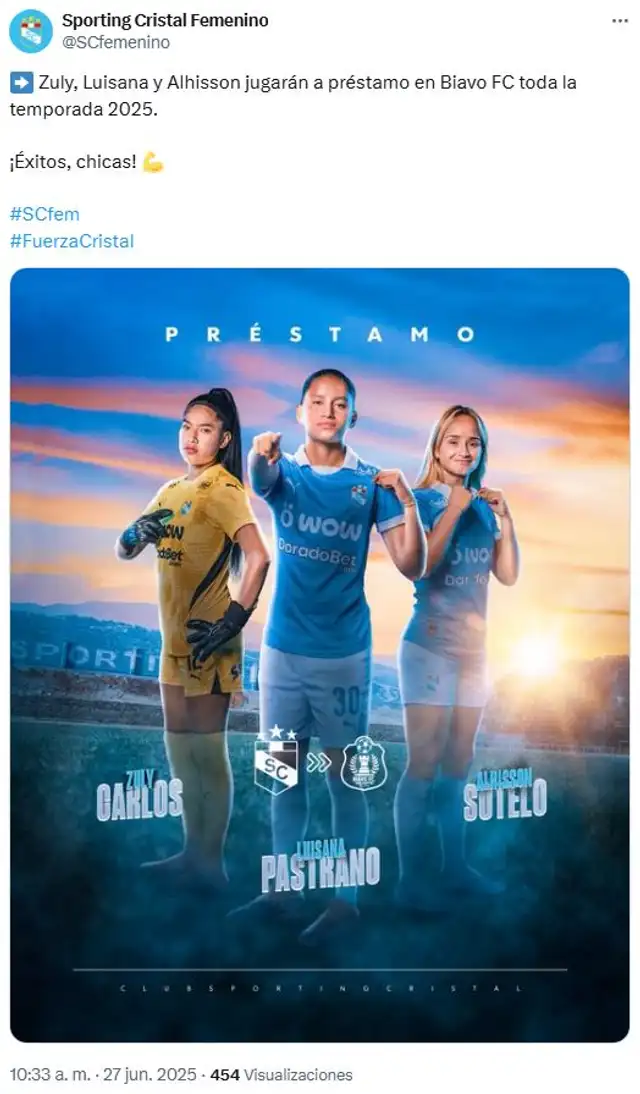 Sporting Cristal Femenino