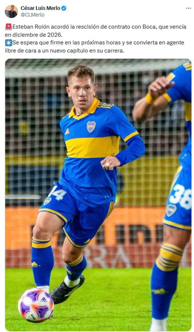 Esteban Rolón, Boca Juniors