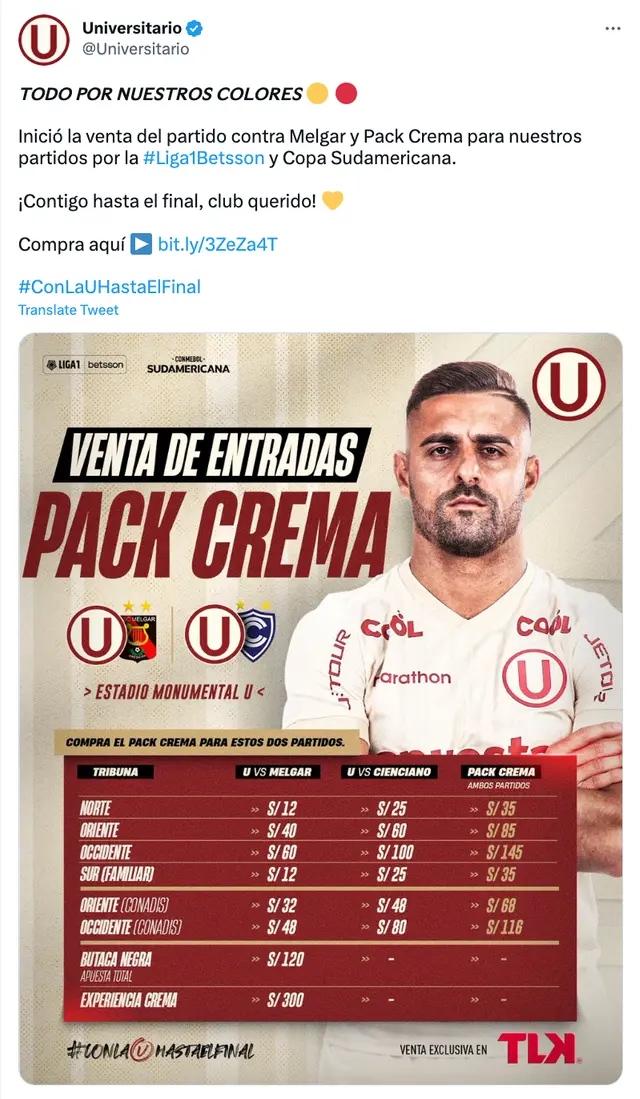 Universitario de Deportes Universitario de Deportes