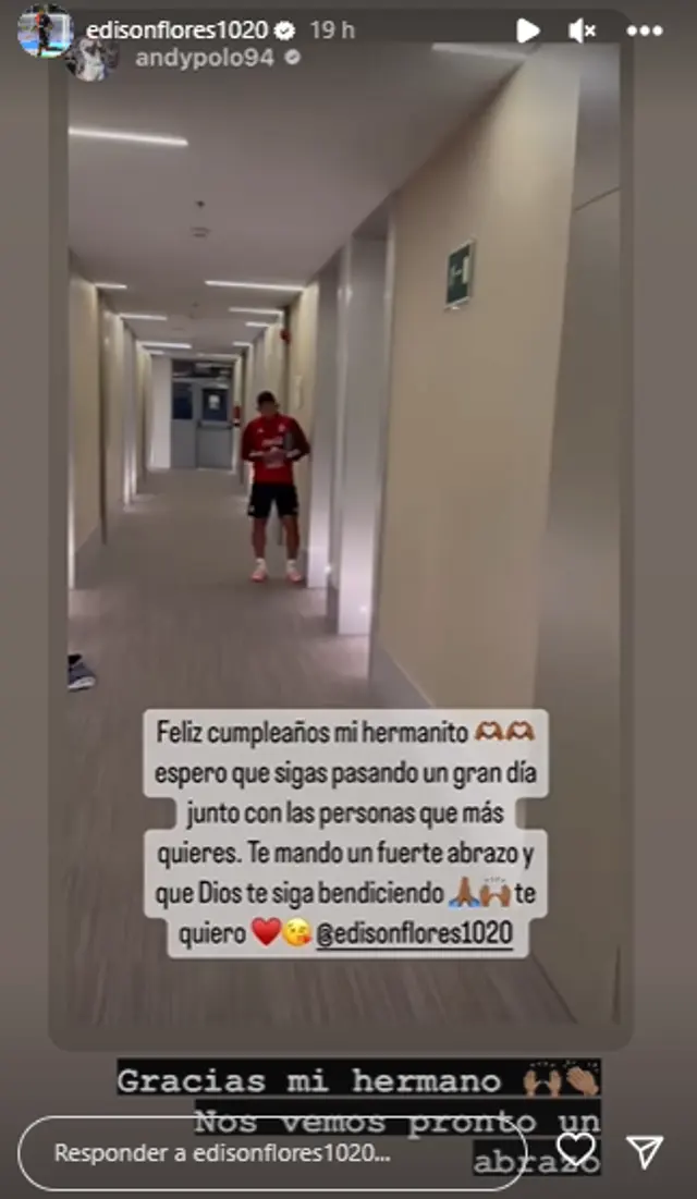 Edison Flores ilusionó a hinchas de Universitario con sorpresiva respuesta.