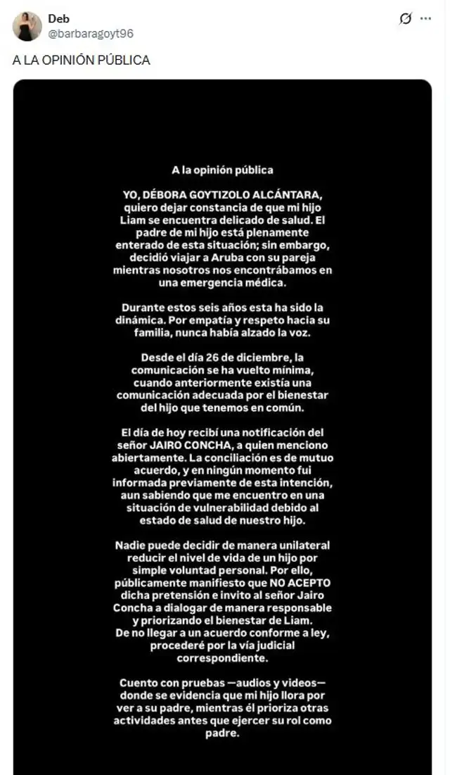 debora y jairo concha