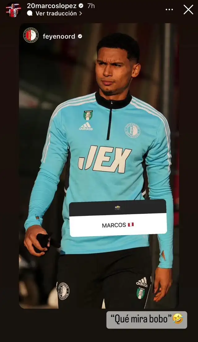 Marcos López respondió como Lionel Messi en su Instagram.   
