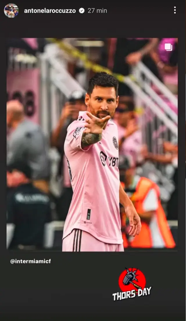 Lionel Messi  Inter Miami CF Antonela Roccuzzo 