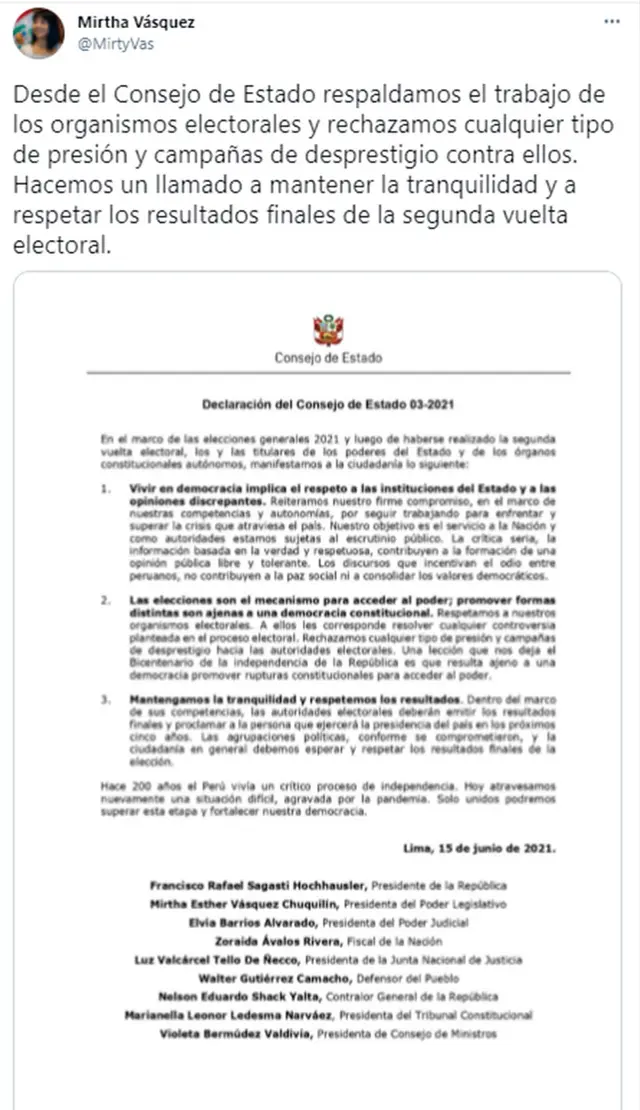 (Vía Twitter) (Vía Twitter)