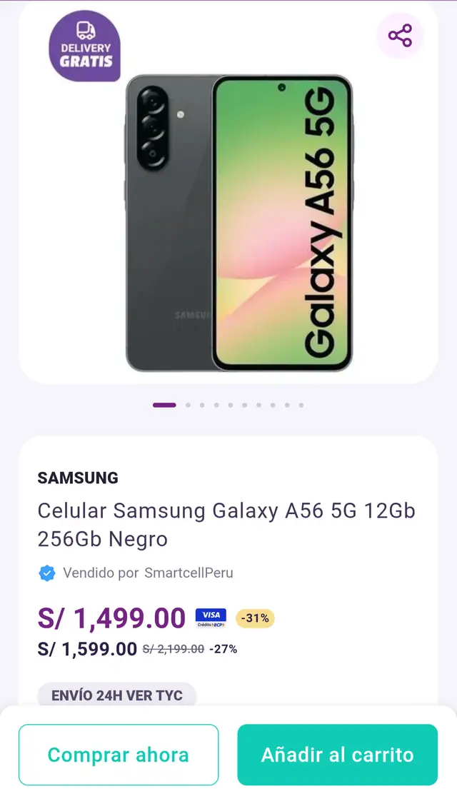 Samsung A56