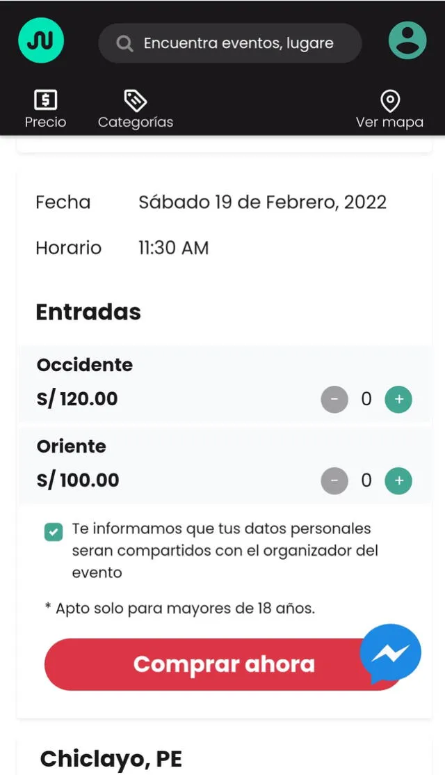 Entradas U vs Stein Entradas U vs Stein