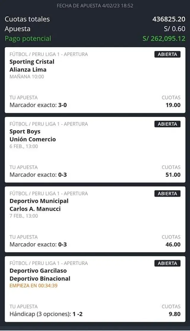 Apuesta