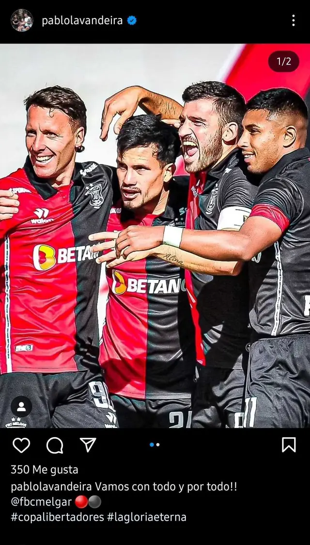 Pablo Lavandeira, FBC Melgar Pablo Lavandeira, FBC Melgar